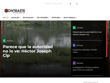 Tablet Screenshot of contrastetlaxcala.com